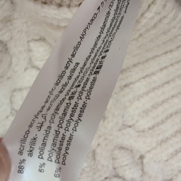 ZARA BIG CHUNKY SWEATER SIZE MEDIUM - Picture 5 of 5